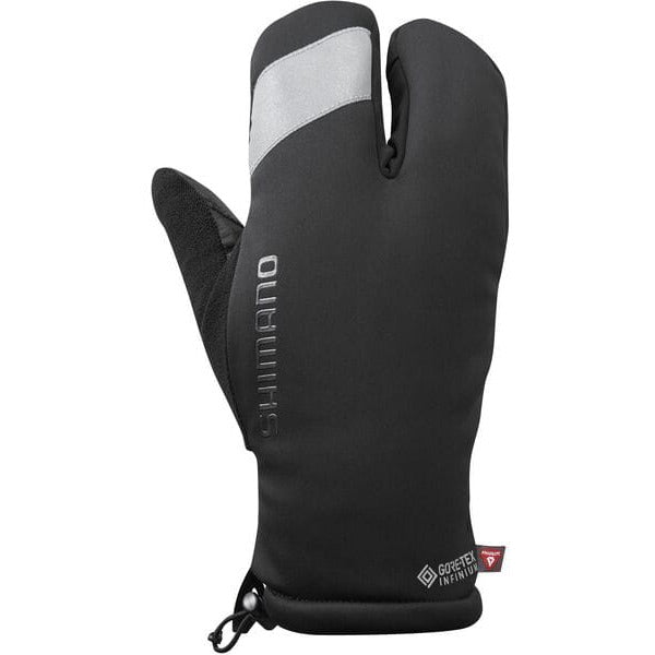 Shimano Clothing Unisex INFINIUM PRIMALOFT 2X2 Gloves Black