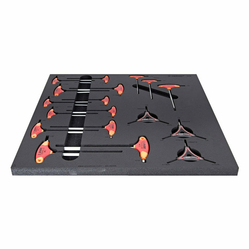 UNIOR Set Of Tools In Tray 1 For 2600B Red