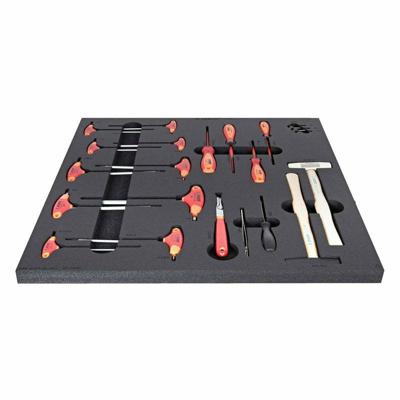 UNIOR Set Of Tools In Tray 1 For 2600D Red