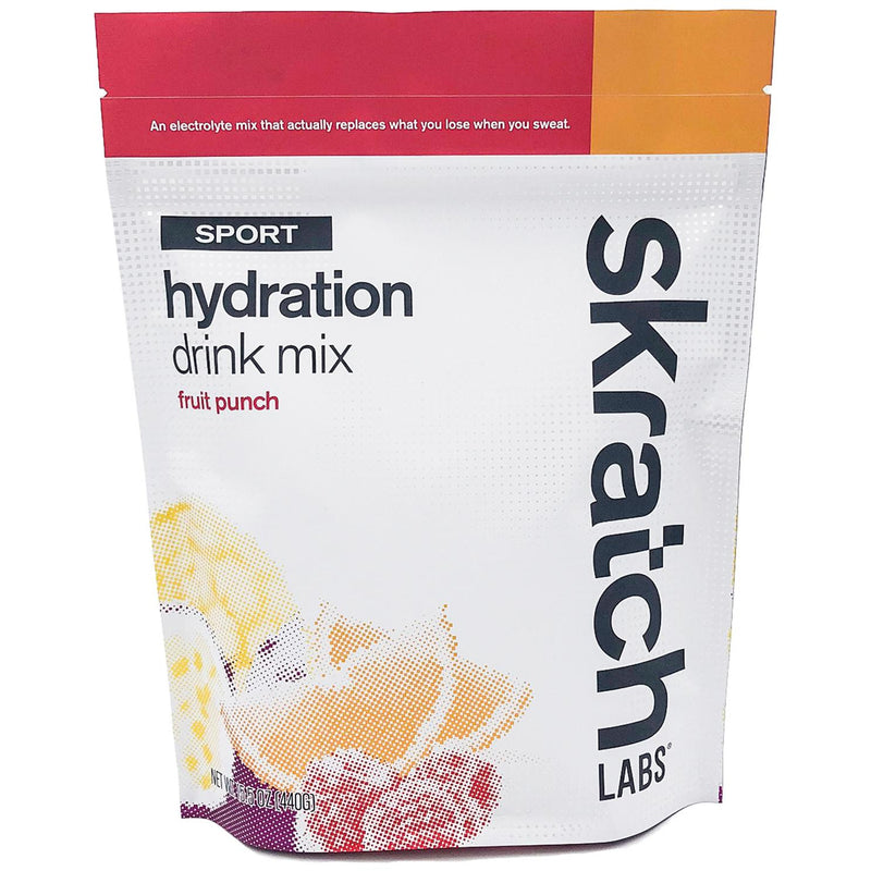 Skratch Labs Sport Hydration Mix Fruit Punch - 1 Lbs Bag