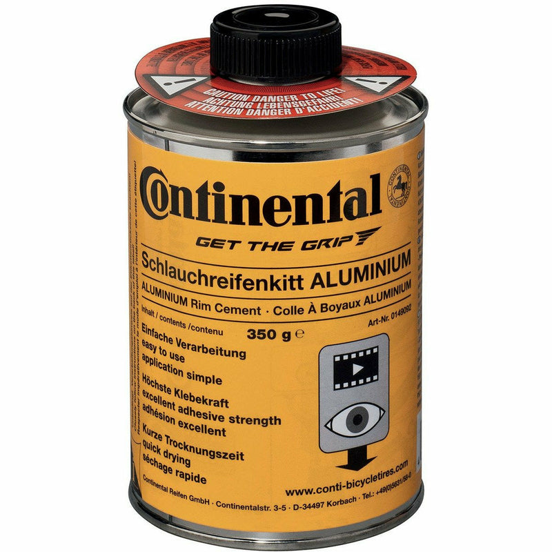 Continental Tubular Rim Cement Alu Can Black