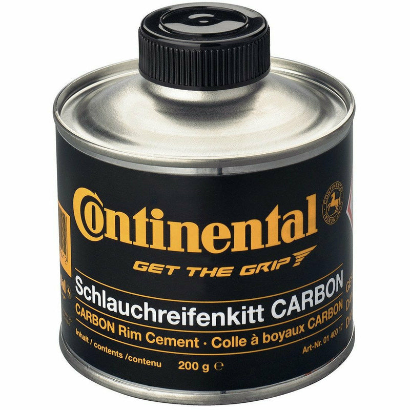 Continental Tubular Rim Cement Carbon Can Black