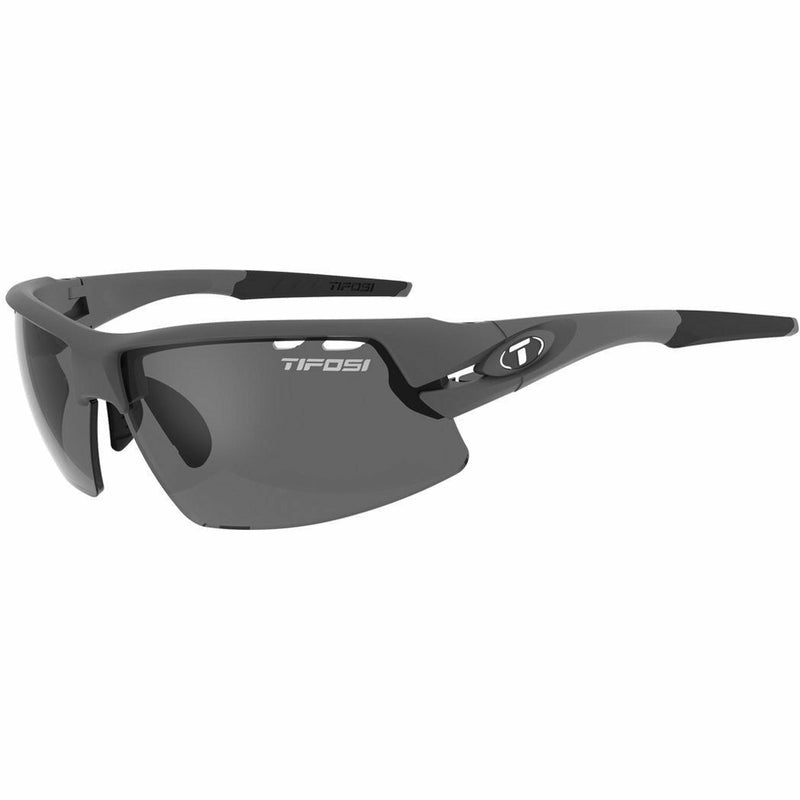 Tifosi Crit Sunglasses Matt Gunmetal/Fototec Polar Photochromic Smoke Lens