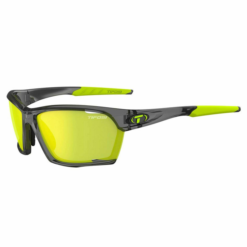 Tifosi Kilo Interchangeable Clarion Lens Sunglasses Crystal Smoke / Clarion Yellow / Ac Red / Clear