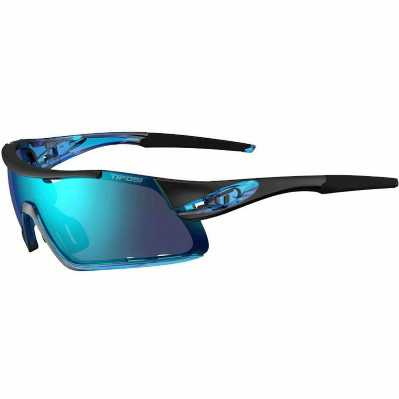 Tifosi Davos Interchangeable Clarion Blue Lens Sunglasses Crystal Blue