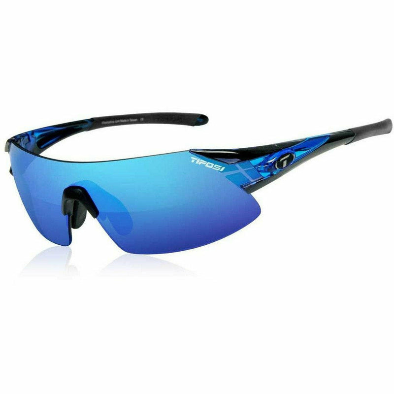 Tifosi Podium XC Crystal Clarion Blue Lens Sunglasses
