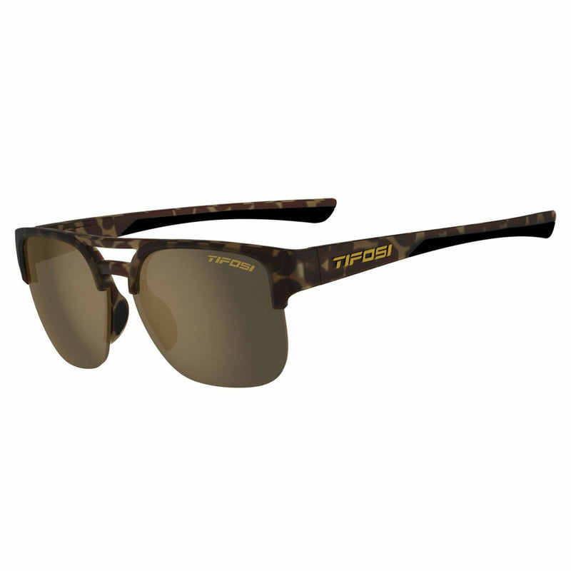 Tifosi Salvo Polarised Single Lens Sunglasses Matt Tortoise