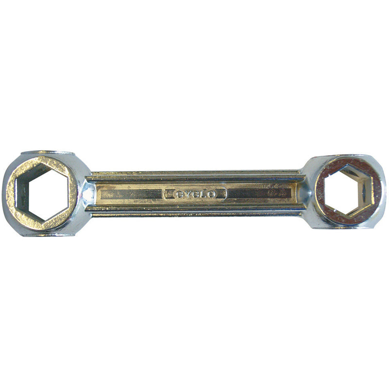 Cyclo Dumbell Spanner Metric Carded