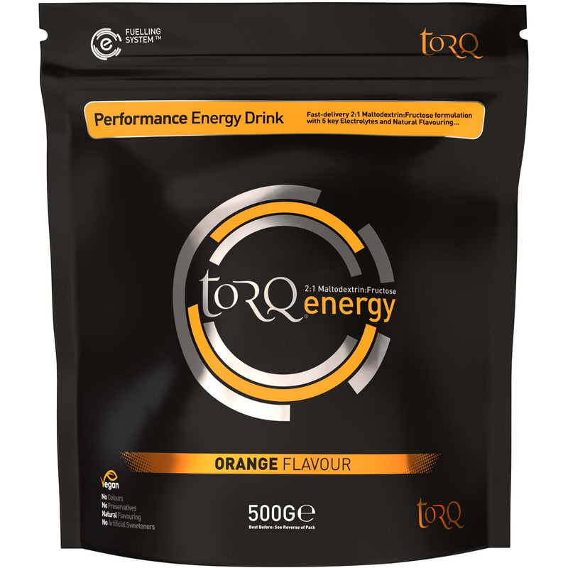 Torq Natural Energy Drink Orange