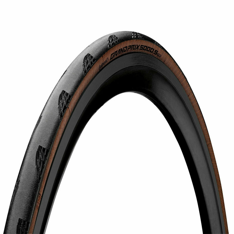 Continental Grand Prix 5000S Tubeless Ready Tyre Foldable Blackchili Compound Black / Transparent