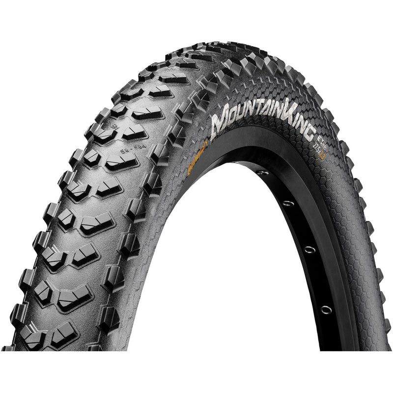 Continental Mountain King Wire Bead Tyre Black / Black