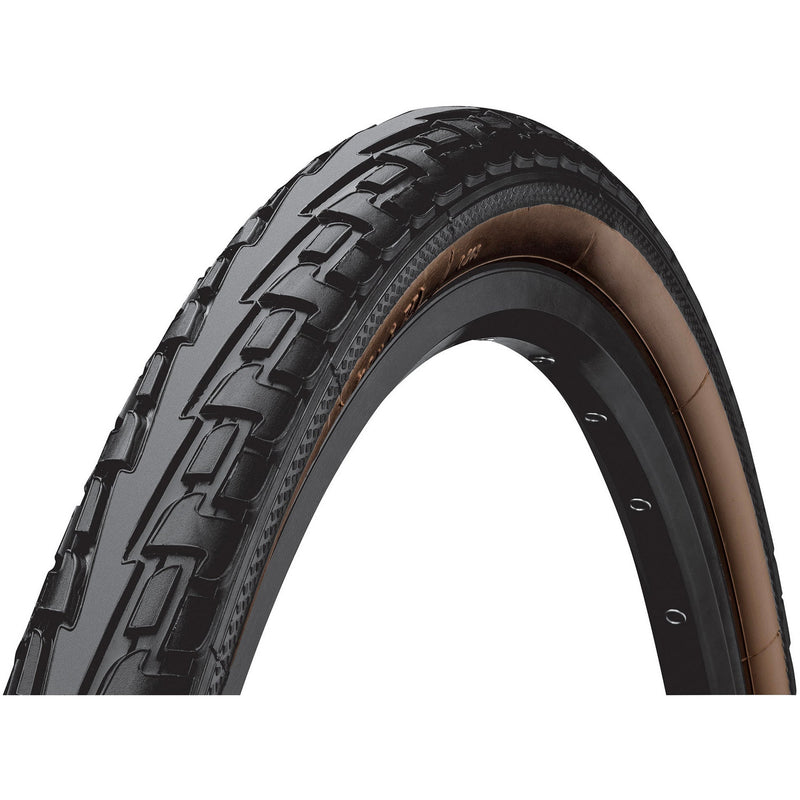 Continental Ride Tour Wire Bead Tyre Black / Brown