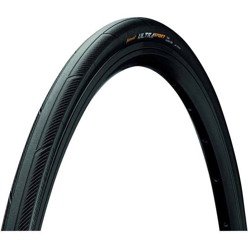 Continental Ultra Sport III Wire Bead Puregrip Compound Tyre Black / Black