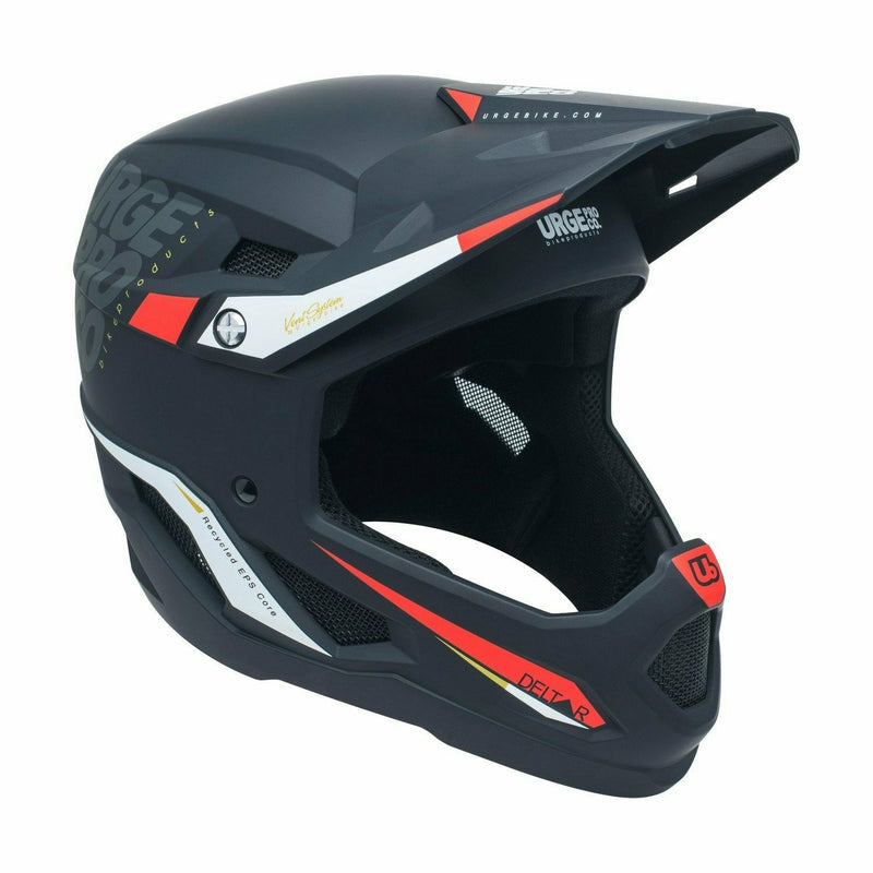Urge Deltar Youth Full Face MTB Helmet Black