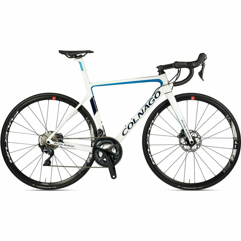 Colnago V3 Disc Ultegra DI2 Road Bike White / Blue