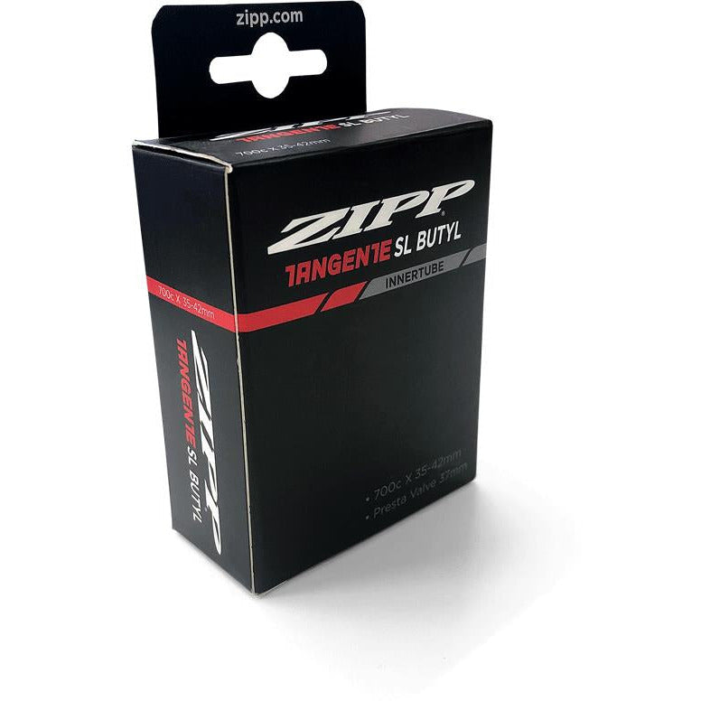 Zipp Tangente Tube Butyl With Aluminum Presta Valve 37 MM Use With Tangente Valve Extender And Wrench