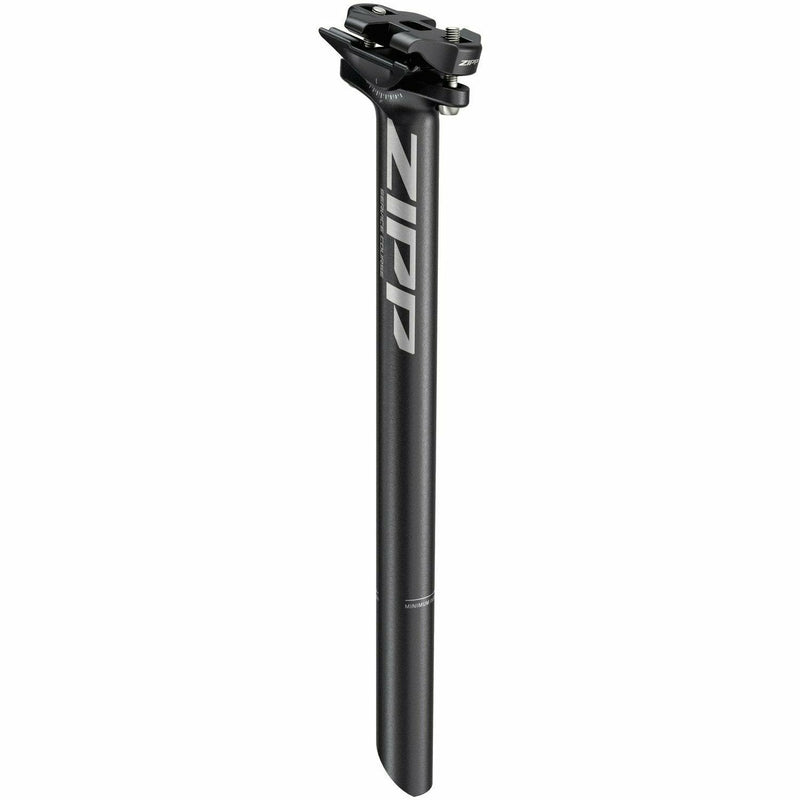 Zipp Seatpost Service Course 350 MM Length 0 MM Setback B2 Bead Blast Black With Etched Logo