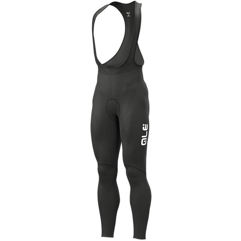Ale Clothing Winter Solid Bibtights Black / White