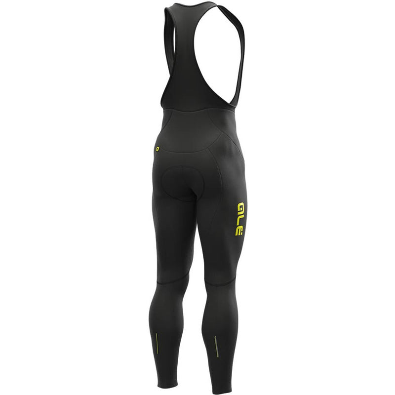 Ale Clothing Winter Solid Bibtights Black / Yellow