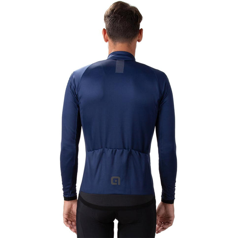 Ale Clothing Thermal R-EV1 Long Sleeves Jersey Navy Blue