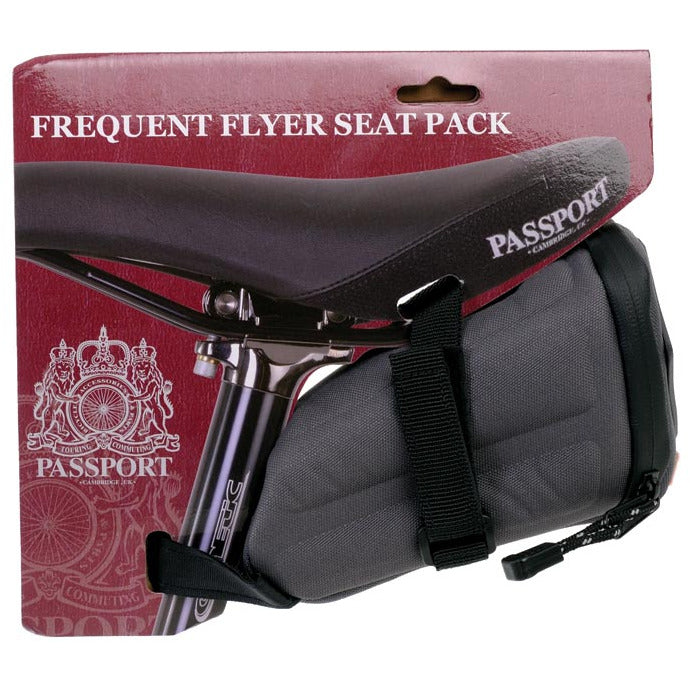 Passport Frequent Flyer Seat Pack Grey / Black
