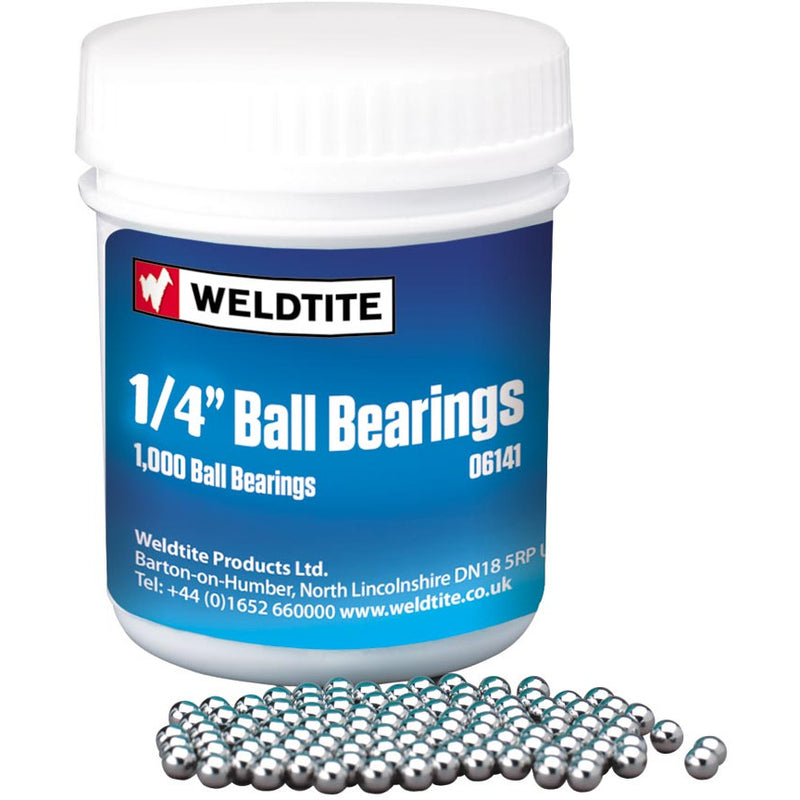 Weldtite 1/4 Inch Ball Bearings