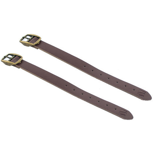 M Part Leather Universal Fit High Quality Basket Straps Brown