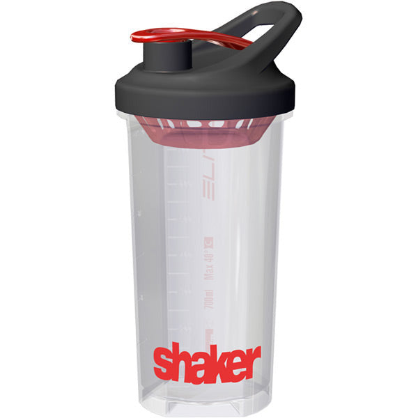 Elite Shaker Bottle Clear / Red