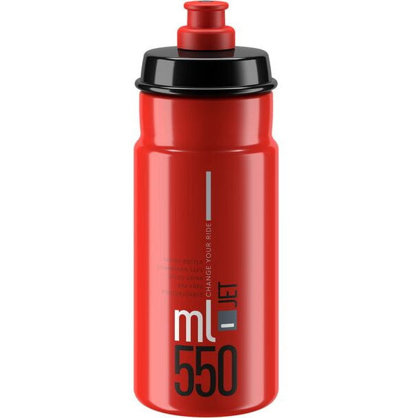 Elite Jet Biodegradable Logo Bottle Red / Black