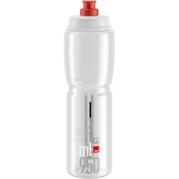 Elite Jet Biodegradable Bottle Logo Clear / Red