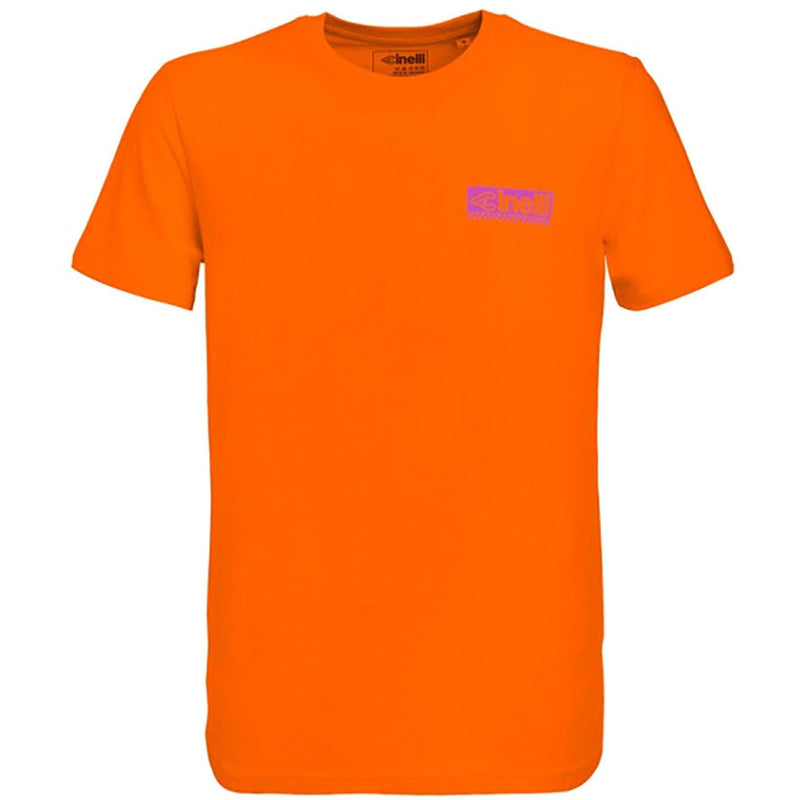 Cinelli Racing Bicycles T-Shirt Orange