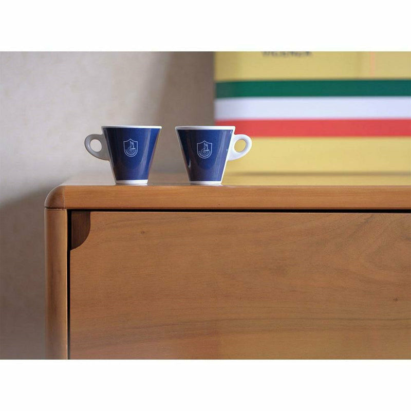 Campagnolo Espresso Coffee Cup Blue - Pack Of 2