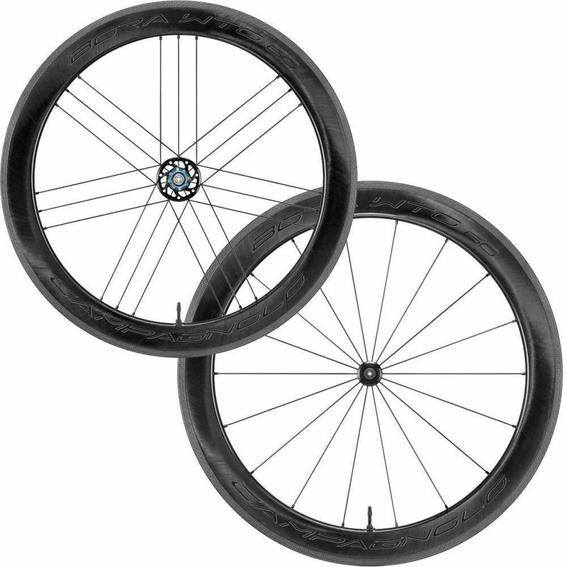 Campagnolo Bora WTO 60 2-Way Shimano Tubeless Clincher Wheels Dark Label