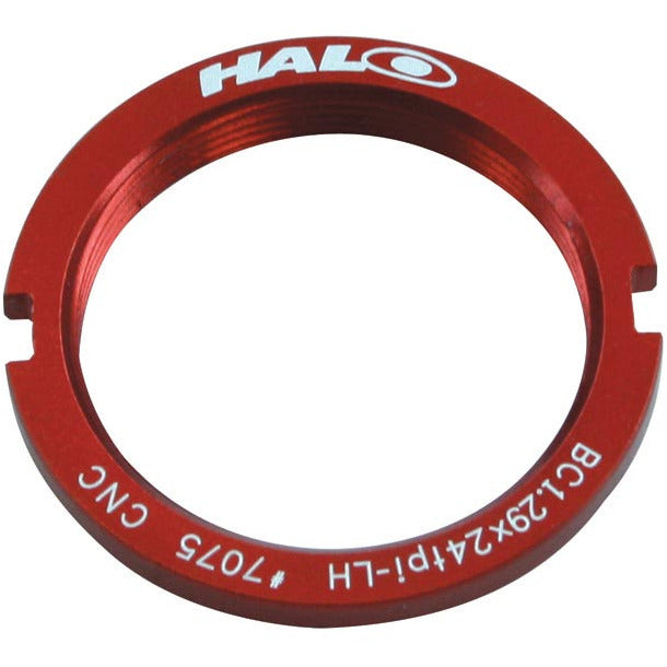Halo Fixed Sprocket Lockrings Red