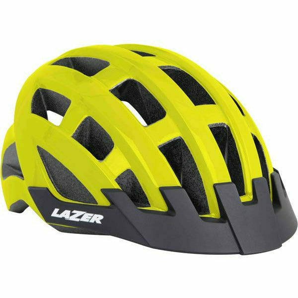 Lazer Compact Adult Helmet Flash Yellow