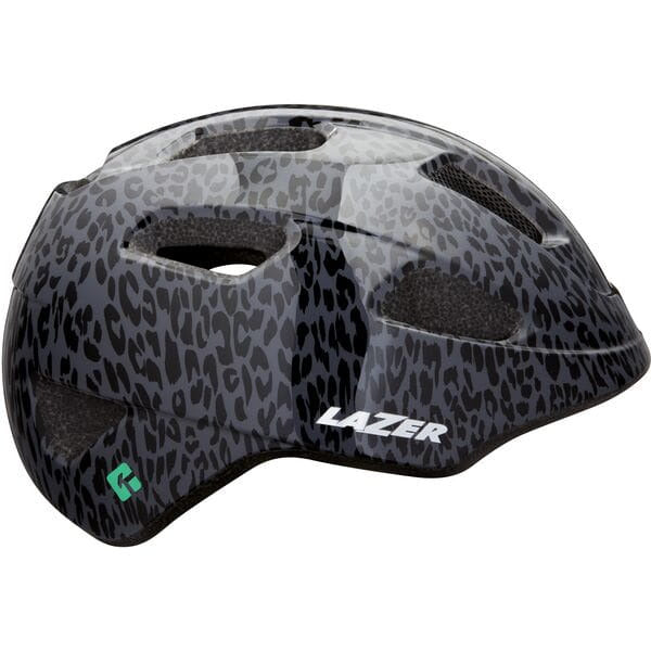 Lazer NutZ KinetiCore Youth Helmet Black Leopard