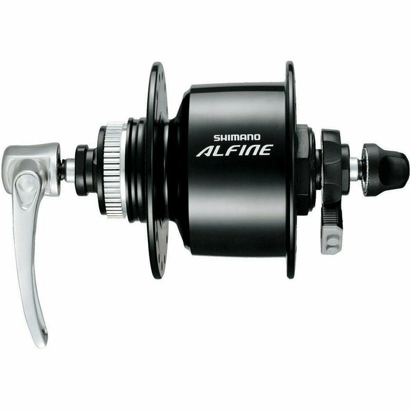 Shimano Alfine DH-S501 Alfine 6V 3W Centre-Lock Disc Q/R Black