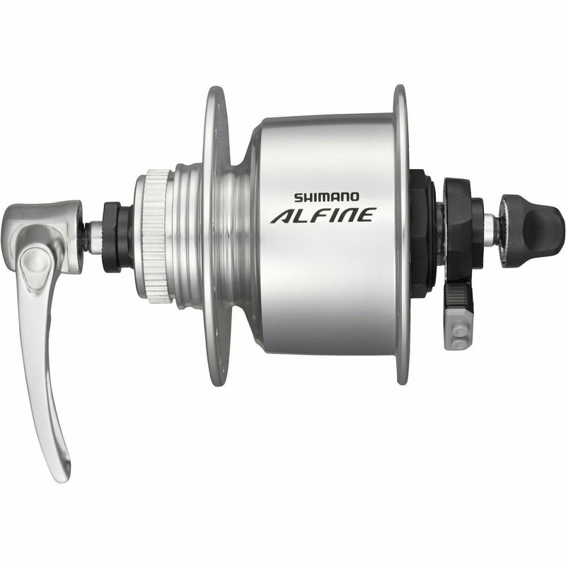 Shimano Alfine DH-S501 Alfine 6V 3W Centre-Lock Disc Q/R Silver