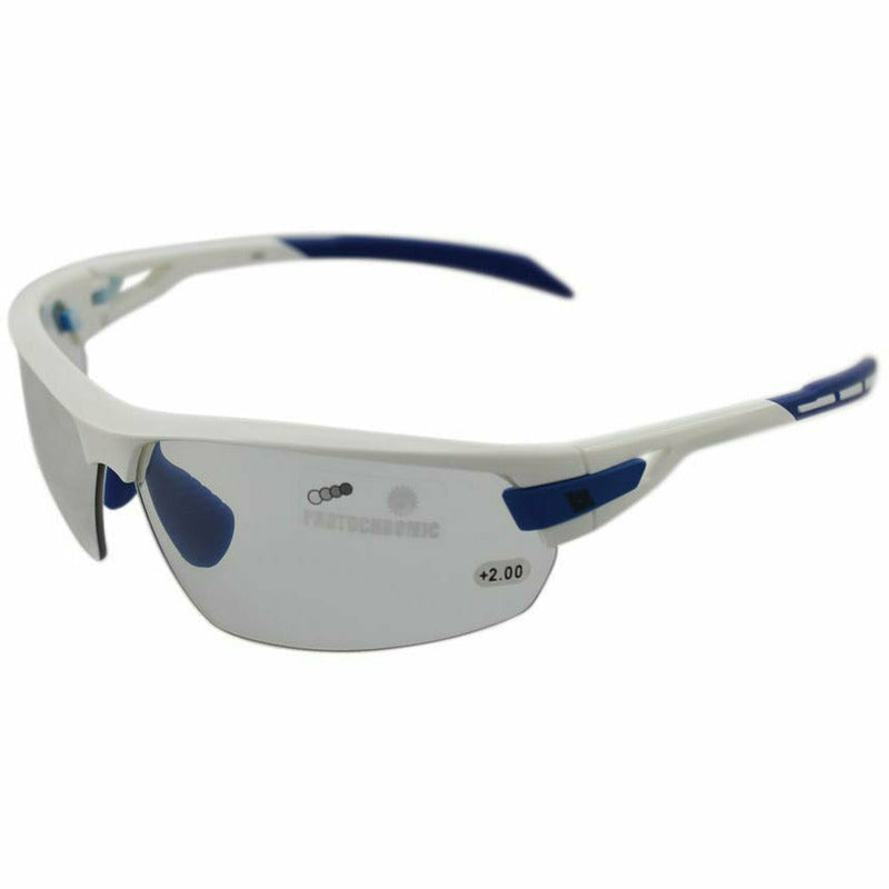 BZ Optics PHO Bi-Focal Photochromic Glasses White / Blue