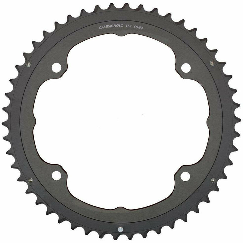 Campagnolo H11 4 Arm Outer Chainring Black