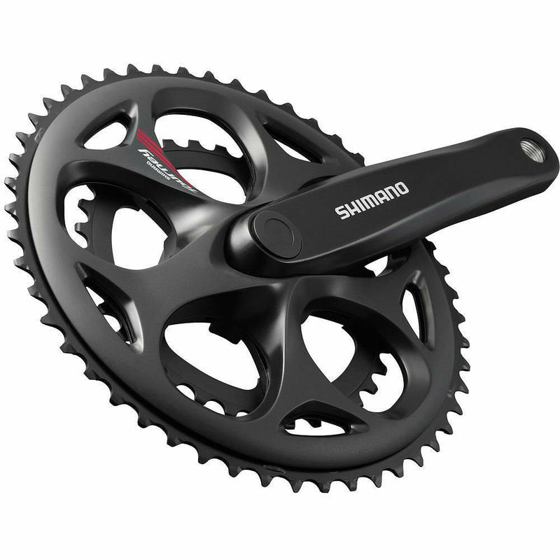 Shimano Non-Series Road FC-A070 Square Taper Double Chainset 7-/8 Speed Black