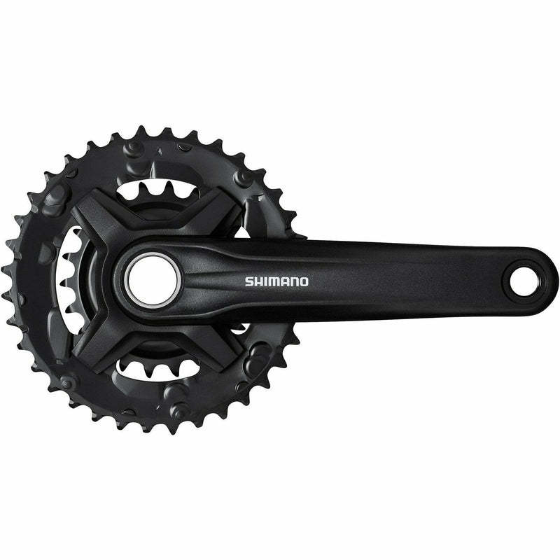 Shimano Altus FC-MT210 9 Speed Chainset Without Chainguard Black
