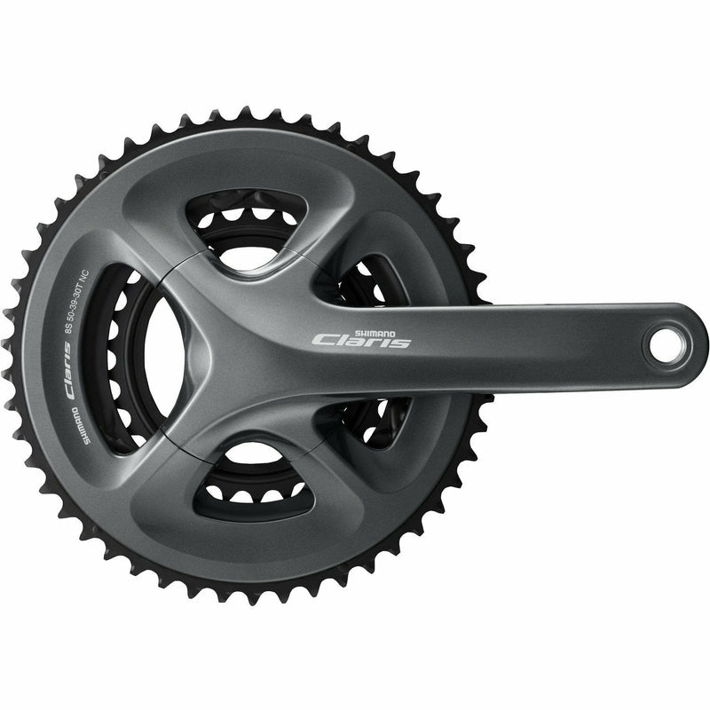 Shimano Claris FC-R2030 Triple Chainset 8-Speed Silver