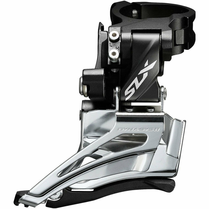 Shimano SLX M7025-H Double 11 Speed Front Derailleur High Clamp Down Swing Dual-Pull Black