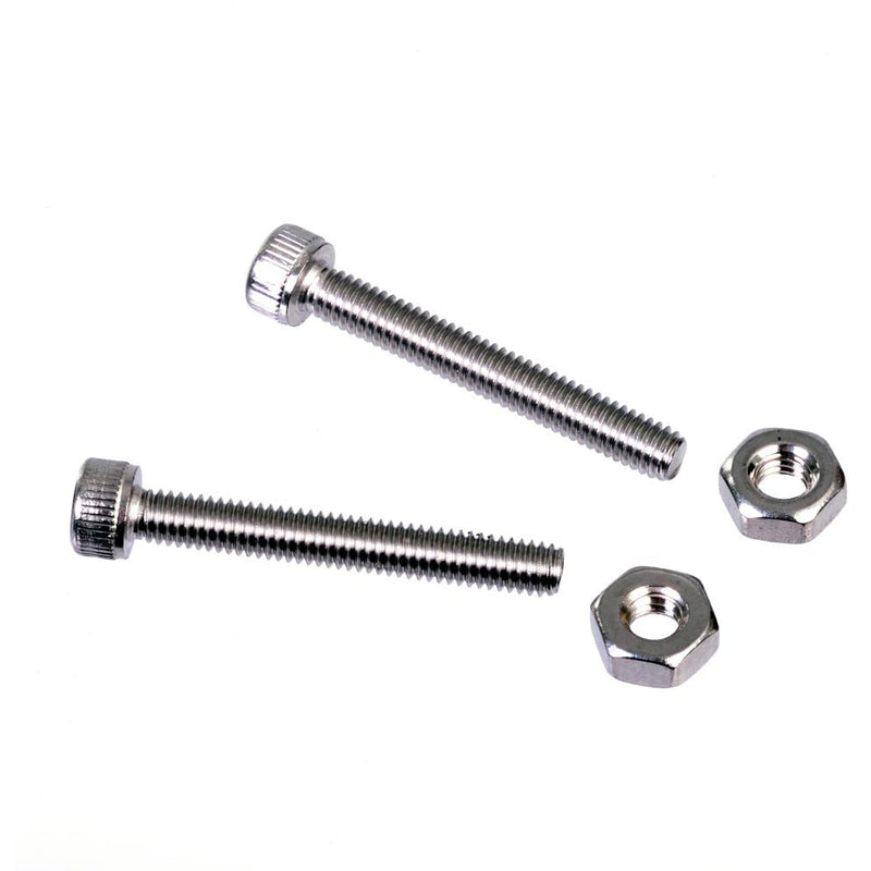 ID 30mm M4 Dropout Adjuster Bolts Silver