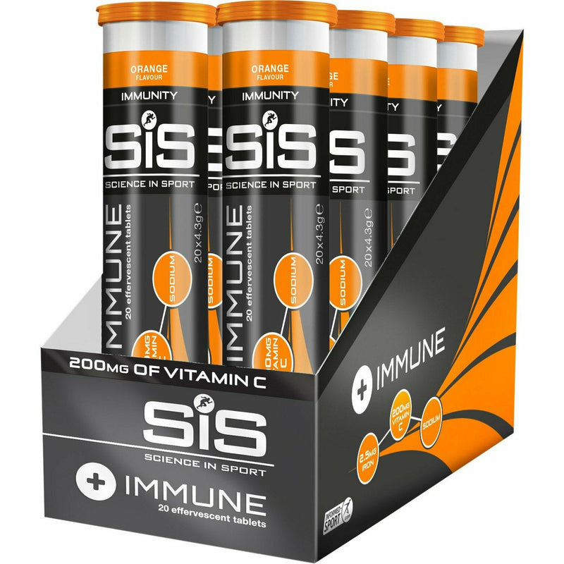 Science In Sport GO Immune Hydro Tablet Tube Orange - Pack Of 8