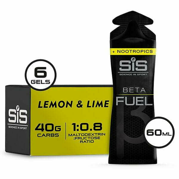 Science In Sport Beta Fuel Energy Gel +Nootropics - Box Of 30 Lemon / Lime