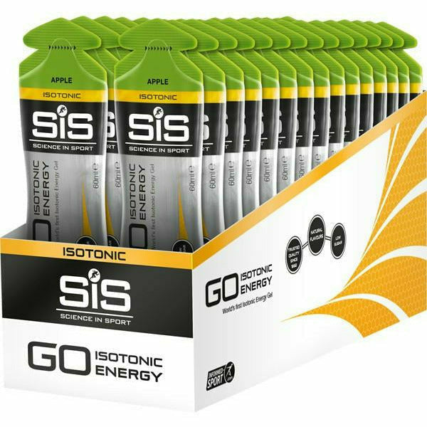Science In Sport GO Isotonic Energy Gel Tube - Box Of 30 Apple