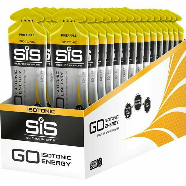 Science In Sport GO Isotonic Energy Gel Tube - Box Of 30 Pineapple
