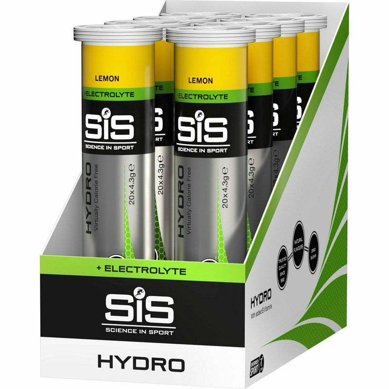 Science In Sport GO Hydro Tablet Tube - Pack Of 8 Lemon